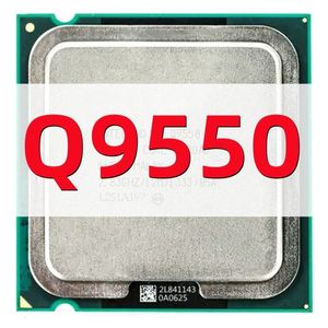 Processeur Quad Core Q9550 pour ordinateur de bureau, 2.83GHz, 12M, 95W, LGA 775, Compatible avec carte mère G43 G45 P41 P43 P45 X48, 240304