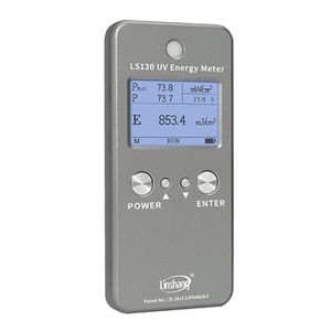 Medidor de energía UV LS130 Medidor de intensidad UV de lámparas de mercurio de alta presión 0-999999mJ/cmﾲ