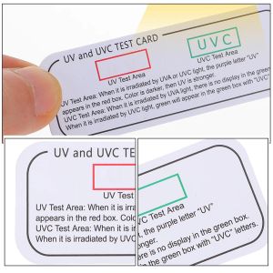 Test de test de test UV Strimes Cartes Identificateurs