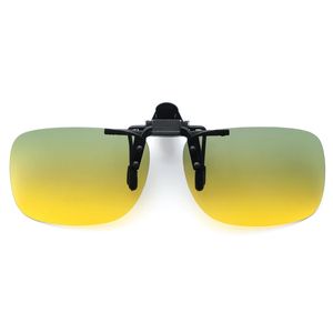 Clip de lunettes de soleil polarisées UV400, lunettes de conduite, lunettes de Vision nocturne, jour et nuit