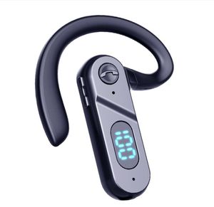 V28 Auriculares Bluetooth 5.0 modelo de gancho para la oreja TWS teléfono móvil inalámbrico pantalla LED inteligente auriculares sin dolor para Samsung, Huawei y otros modelos