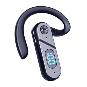 V28 Bone Conduction Headphone Hook Oreau Rubriant le bruit Affichage numérique Sports à oreille Sports Business Bluetooth Casque sans fil Bluetooth Casque sans fil