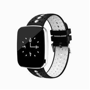 V6 montre intelligente tension artérielle moniteur de fréquence cardiaque Tracker montre-bracelet intelligente IP67 Bluetooth prévisions météo Bracelet intelligent pour iPhone Android