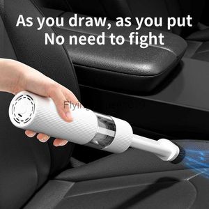 Vacuum Cleaners 4000Pa Wireless Car Vacuum Cleaner Cordless Handheld Auto Vacuum Home Car Dual Use Mini Vacuum Cleaner With Built-in BattreryYQ230925