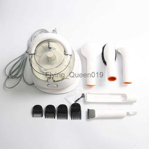 Aspirateurs Tondeuse électrique de toilettage pour animaux de compagnie 6in1 Kit multifonction élagage de sécurité aspirateur chat chien peigne tondeuse tondeuse pour animaux de compagnie SupplieYQ230925