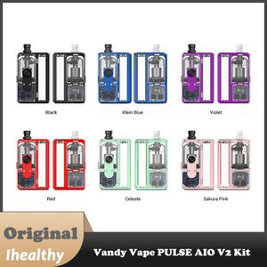Kit Vandy Vape Pulse AIO V2 80W alimenté par batterie 18650 avec réservoir RBA de 6 ml IP67 PCBA indice d'étanchéité vaporisateur de cigarette électronique