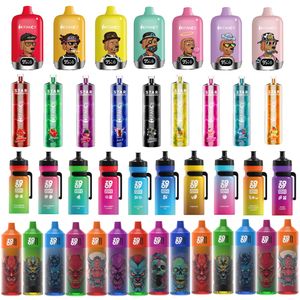 Vapers usine en gros vape cigarette électronique vapes jetables bouffées bar ZOOY puff 15000 Type-C batterie rechargeable Hifancy Led Digital Puff 16000 Puffbar