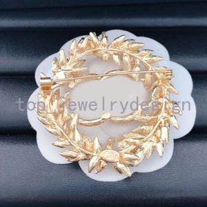 Broches variées bijoux concepteurs épingles en diamant la lettre de diamant broche conception de la marque Crystal Pearl Broche épouser la combinaison de vêtements de mariage Pin de fête accessoires avec boîte