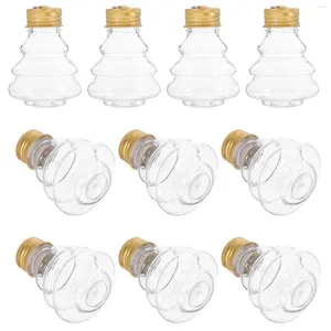 Vases 10 PCS Bottle Water Party Vicages Bouilles de boisson Réutilisables Réutilisables Milk Storage Conteneur de Pet JUICE