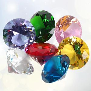 Vases 100 pcs Fake Gems Jewels Table Diamond Confetti Artificial Scatte