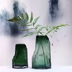 Vases Luxury Luxury Creative Vase Glass Living Room Dining Table Water Nourishing Decoration Modern Flower Pot Home Decor