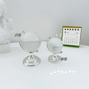 Jarrones Mini globo de cristal bonito para niños y adultos, la tierra es un gran juguete educativo, suministros de oficina, decoración de escritorio para profesores, decoración del hogar
