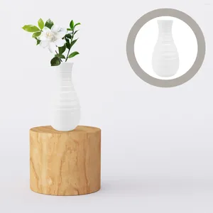 Jarrones Nordic Plastic Vase Simple Topeador de arreglos florales Plantas Home Decorativo Decoración elegante de la sala de estar de la sala de estar Vintage Vintage