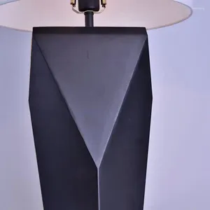 Vases promotionnels prix de gros OEM lampe de table en marbre