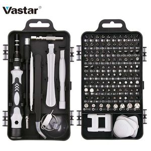 Vastar 115 en 1 Juego de destornilladores Mini destornillador de precisión Torx para Ipad Computadora Reparación de teléfonos móviles Herramientas manuales 211110