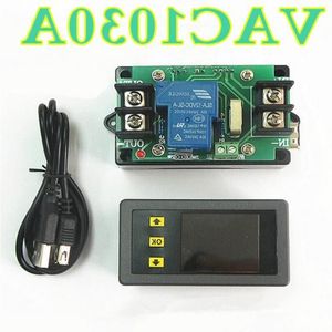 Freeshipping VAT1030A Medidor de tensão sem fio Testador de capacidade de energia atual Tabela de monitor de descarga com proteção de desligamento 100V / 30A Ghcbj