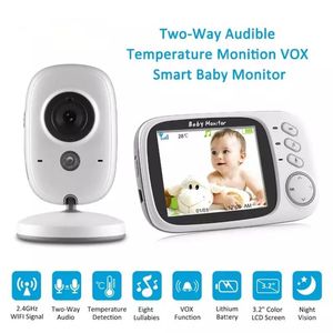 VB603 moniteur bébé 2.4GHz 3.2 pouces écran LCD sans fil babyfoon moniteur Vision nocturne surveillance de la température XF808 caméra 3.5 pouces