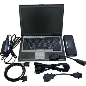 VCADS Pro 2.40 para herramienta de diagnóstico de camiones Volvo con varios idiomas y computadora portátil d630