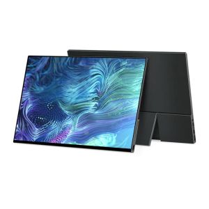 VCHANCE – moniteur Portable à écran tactile 4K UHD de 16 pouces, 100% DCI-P3 HDR, extension de l'affichage de films de bureau, pour PC Portable, téléphone, XBox Switch