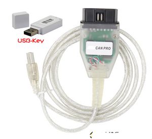 VCP CAN PRO V5.5.1 K-line OBD 2 OBD2 outil de Diagnostic automatique de voiture, câble de Scanner de BUS CAN avec Dongle