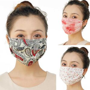 Masque buccal en mousseline de soie ventilé, masque de protection solaire d'été lavable pour femmes, sport de plein air, équitation, masque anti-poussière confortable, voile facial