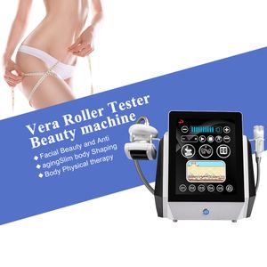 Vera Roller Tester Body Shape Machine Lifting du visage et élimination des rides 3D Vacuum Roller Stimulation Device Body Smooth Deep Massage Therapy Machine