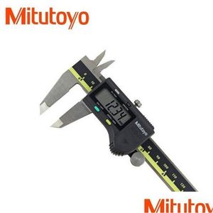 Vernier Calipes Wholesale Mitutoyo Caliper LCD Digital 150 300 200 mm 500-196-20 6 8 12 pouces Mesure électronique en acier inoxydable DHGJ4