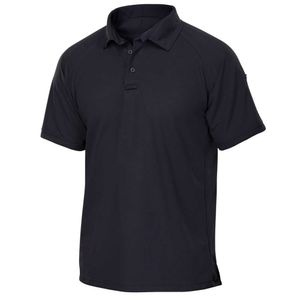 Polo tactique de Vertx pour hommes, t-shirt à manches courtes, respirant, réglable à la température, adapté à la police, en toute sécurité et raccord lâche