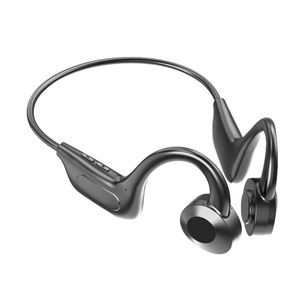 VG02 écouteur à Conduction osseuse Sport en cours d'exécution étanche sans fil Bluetooth casque avec Microphone prise en charge TF carte SD
