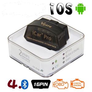 Vgate iCar Pro Bluetooth 4 0 WIFI OBD2 Scanner pour Android IOS Auto Elm 327 OBDII outil de Diagnostic de voiture ELM327 V2 1312i