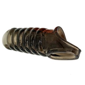 Vibrador Juguete sexual Masajeador Hombres Relajación Desgaste Mangas gigantes de cristal Anillos de gallo Adecuado Hombres Principiante Inolvidable Alegre 0VNO