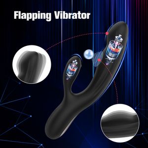Vibrateurs lapin 10 modes de vibration double moteur G Spot stimulateur clitoridien masseur vibrant 5 battements jouets sexuels pour adultes 230904
