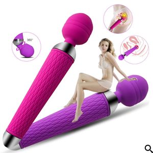 Vibrateurs Gode Sans Fil AV Vibrateur Stimulateur De Clitoris Féminin Vibrant Baguette Magique Masseur G Spot Adult Play Sex Toys 230714