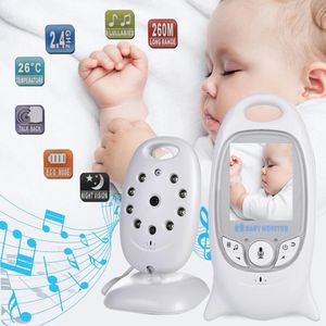 Video Baby Kids Monitor Camera VB601 Wireless Babysitter 2 Way Talk Night Vision IR LED Temperature Babi Nanny Camera 8 Lullabies