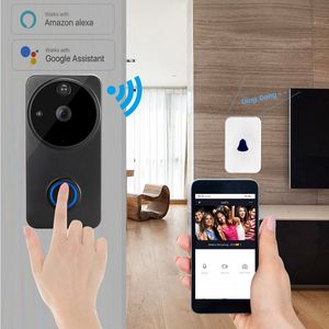 Visiophone Tuya 1080P WiFi sonnette Alexa Google Home IP54 étanche extérieure sans fil interphone intelligent caméra 230830