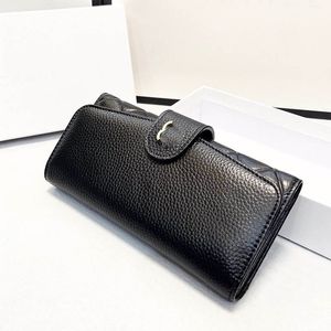 Cartera vintage de gran capacidad para mujer con diseño de celosía de diamantes, tarjetero acolchado con múltiples bolsillos, cartera de noche con cremallera, monedero clásico con tapa para llaves, 19x10CM