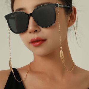 Fashion Feather Sunglasses Chain Women High Quality Outdoor Mask Wings Glasses Chains Eyeglasses Gifts for Lady