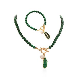 Vintage géométrique Aangel pendentif amour collier Baroque irrégulière perle serrure chaînes collier pour femmes Punk collier bijoux