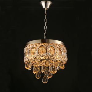Lustre en cristal Vintage K9 lustre en or traditionnel éclairage lustre en cristal de bohème lampes suspendues pour salon d'hôtel