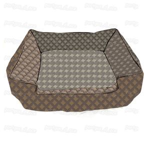 Vintage lettres fleur chenils pour animaux de compagnie confortable en cuir chiens chat lit Chihuahua marée canapé pour bouledogue Schnauzer Labrador lits Kenne217I