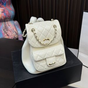 Mini mochila vintage para mujer, bolso de lujo con letras doradas, bolso de hombro tipo bandolera clásico, billetera de diseñador con cadena ajustable, monedero con solapa bonita, Pochette Sacoche