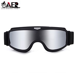 Gafas de ciclismo de motocicleta vintage Gafas para Cafe Racer Dirt Bike Jet Ski Motocross Gafas de sol 220214