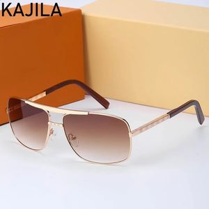 Vintage Square Men Lunettes de soleil Arrivée 2023 Luxury Brand Designer Sun Glasses For Man UV400 de Sol Masculino Wholesale 240124