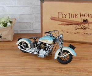 Modelo de motocicleta fundido a presión de hierro clásico, estilo Vintage, coches de gran tamaño, decoración personalizada y Original, colección de regalos 8131625