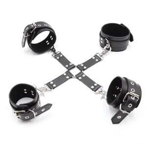 Vintage femmes hommes harnais en cuir ceinture Bondage Sexy gothique Punk Corset fourrure cuir métal jambe jarretières femme ceinture sangles 240130