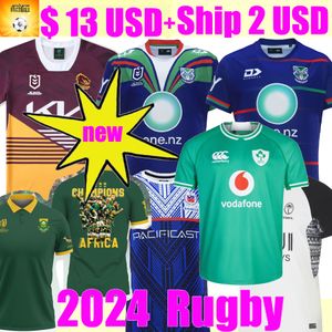 2024 Rugby jerseys Ireland POLO Australia Warrior Scotland Fiji HOME SHIRT 23 24 South Africa Jaguar Home Away rugby shirt RWC Jersey