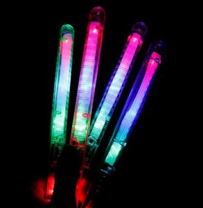 Baguette clignotante LED pour cadeaux de fête, bâton lumineux coloré, accessoires d'ambiance de fête de Concert, de noël festif