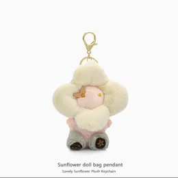 Vivian Doll Pendentif voiture porte-clés Petits Accessoires breloque pour sac Décoration Peluche Poupée Porte-clés Mignon Petit Monstre Sac À Dos Pendentifs