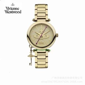 Vivianeism Westwoodisme Regarder Women's Watch Queen Dowager West High Gold Key Fashion Fairy Quartz Watch