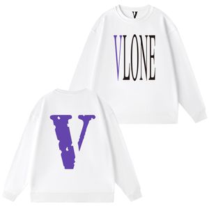 vlone High Street Mens T Shirts Hommes Blue Sketch Big V Printing Tees Womens Hip Hop Tops Taille S-3XL sweat à capuche bleu streetwear homme designer designer mens hoodie jaune violet